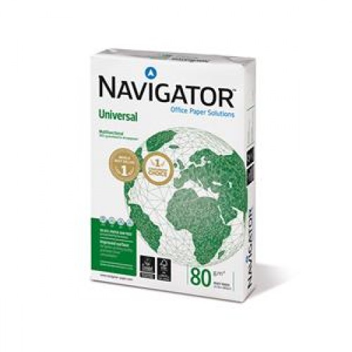 Biuro popierius NAVIGATOR UNIVERSAL, A4, 80 g/m2, 500 lapų